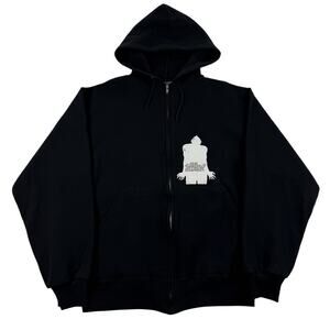 Vintage The Shadow Conspiracy BMX Black Full Zip Hoodie Made in USA Size Small